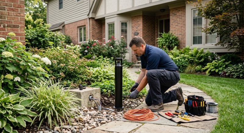Backyard Lighting Service in Heber City, UT