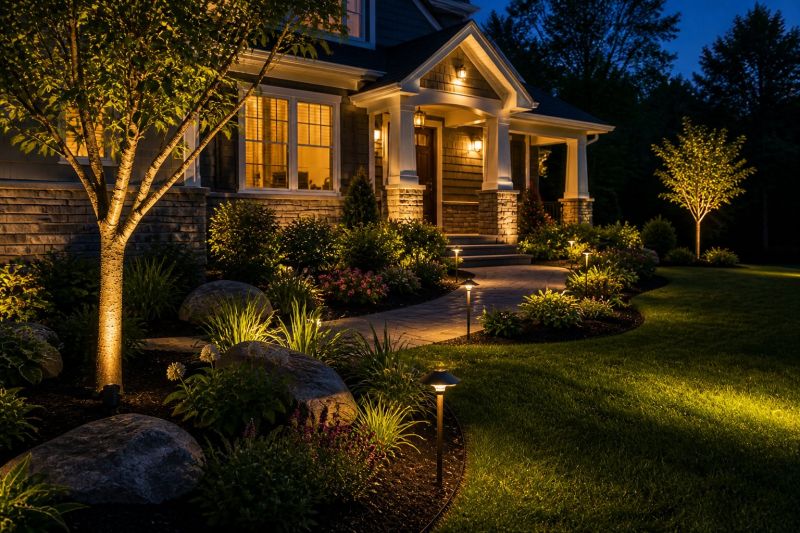 Walkway Lighting Installation in Kansas City, MO