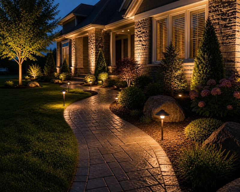 Walkway Lighting Installation in Denver County, CO
